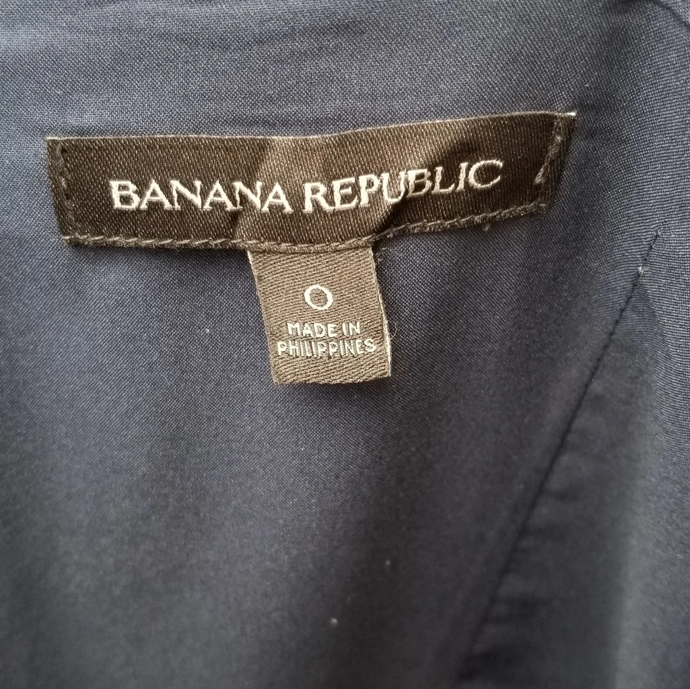 Banana Republic Floral Linen Wide Leg Jumpsuit
